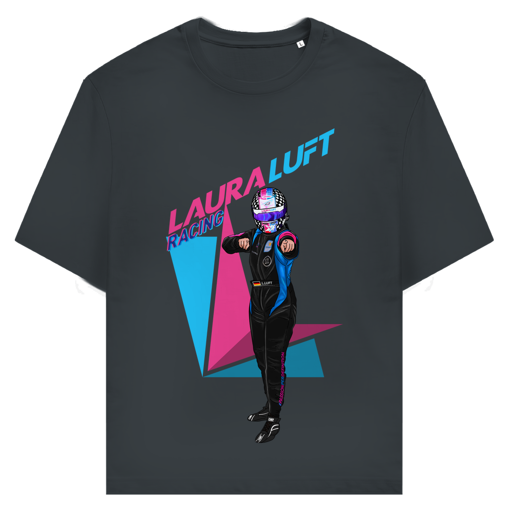 T-Shirt Rennfahrerin Laura Luft Racing