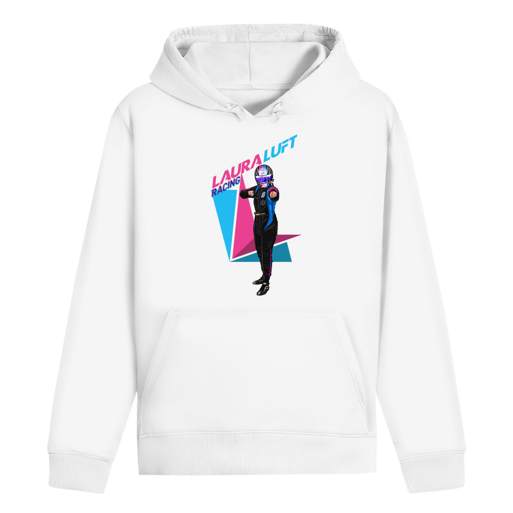 Hoodie Rennfahrerin Laura Luft Racing