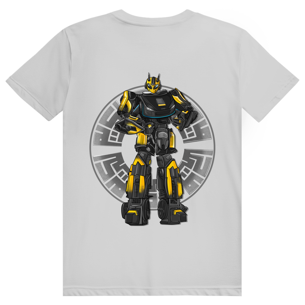 T-Shirt Racebot_Audiron gelber Helm