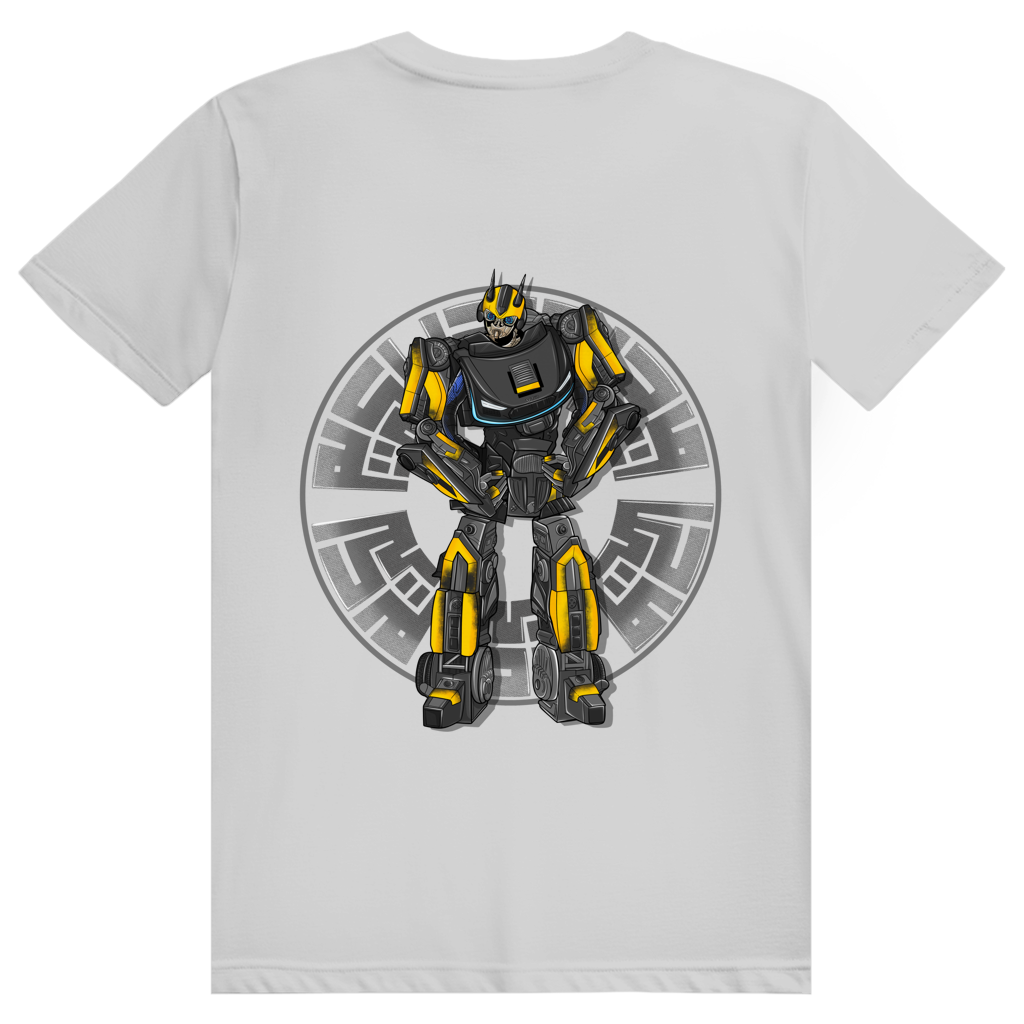 T-Shirt Racebot_Audiron grauer Helm