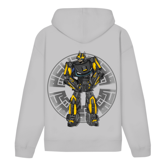 Hoodie Racebot_Audiron grauer Helm