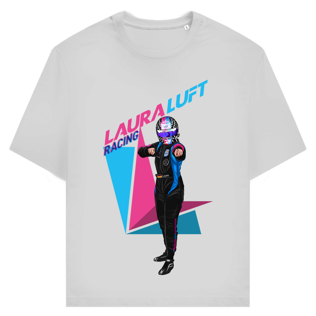 T-Shirt Rennfahrerin Laura Luft Racing