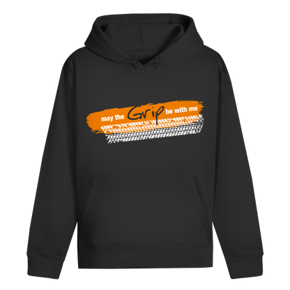 Hoodie Grip Englisch Orange