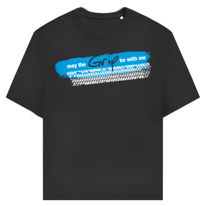 T-Shirt Grip Englisch Blau