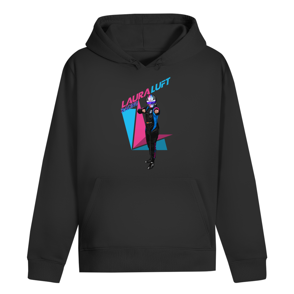 Hoodie Rennfahrerin Laura Luft Racing
