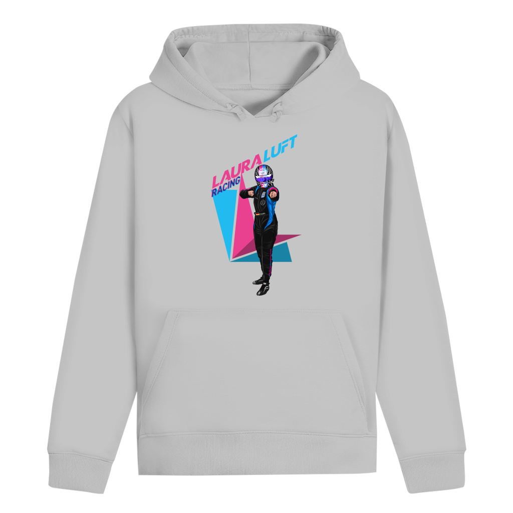 Hoodie Rennfahrerin Laura Luft Racing