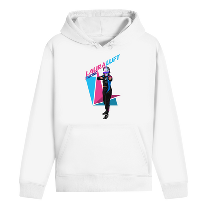 Hoodie Rennfahrerin Laura Luft Racing