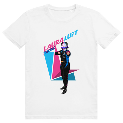 T-Shirt Rennfahrerin Laura Luft Racing