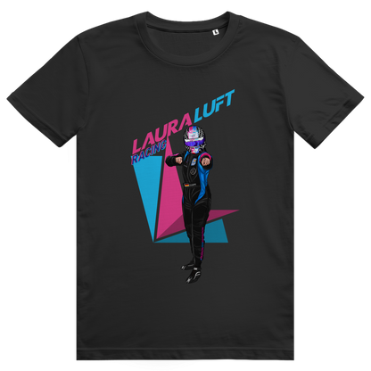 T-Shirt Rennfahrerin Laura Luft Racing