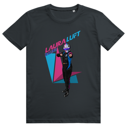 T-Shirt Rennfahrerin Laura Luft Racing