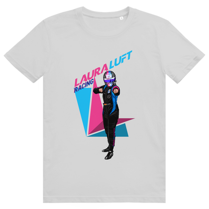 T-Shirt Rennfahrerin Laura Luft Racing