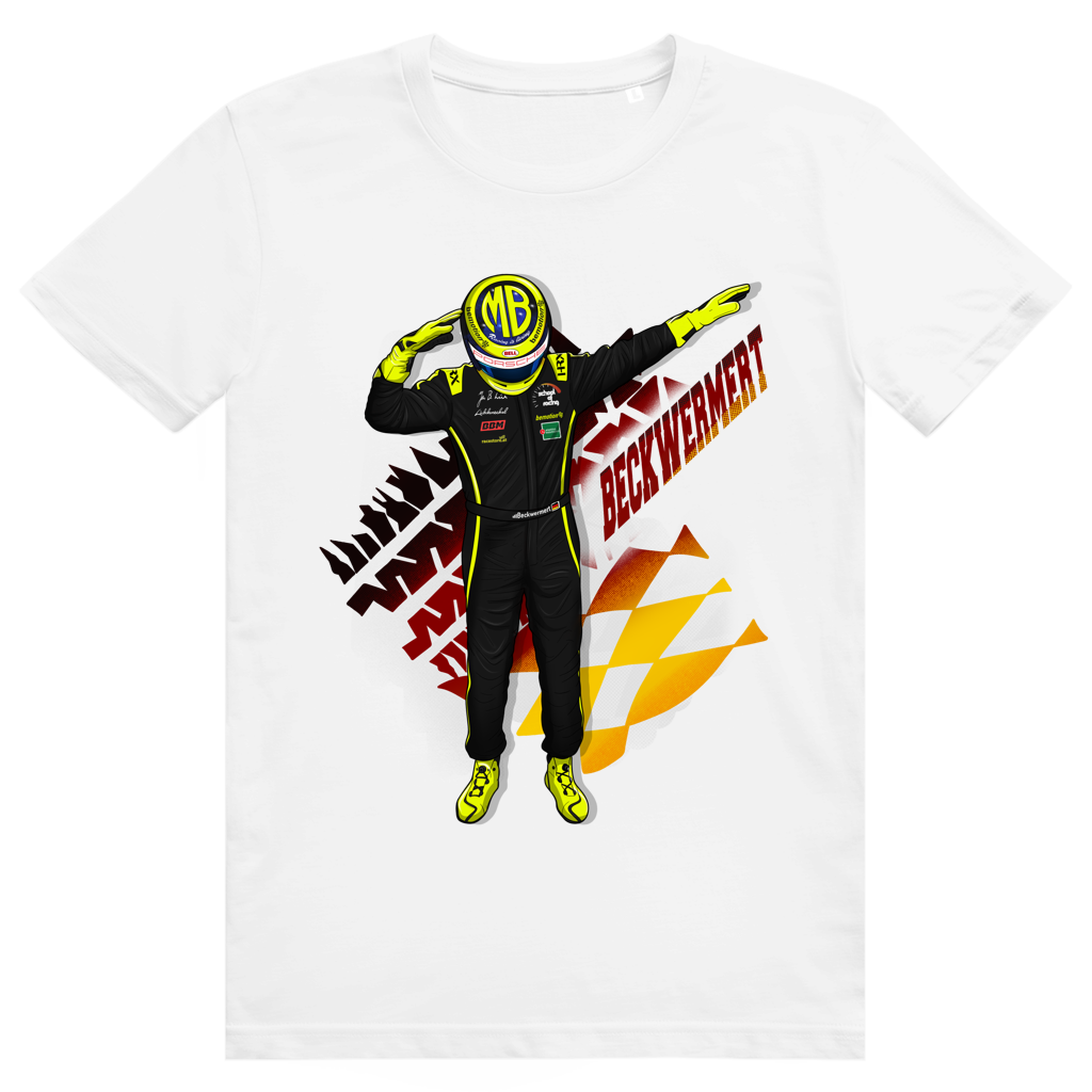 T-Shirt Rennfahrer M. Beckwermert