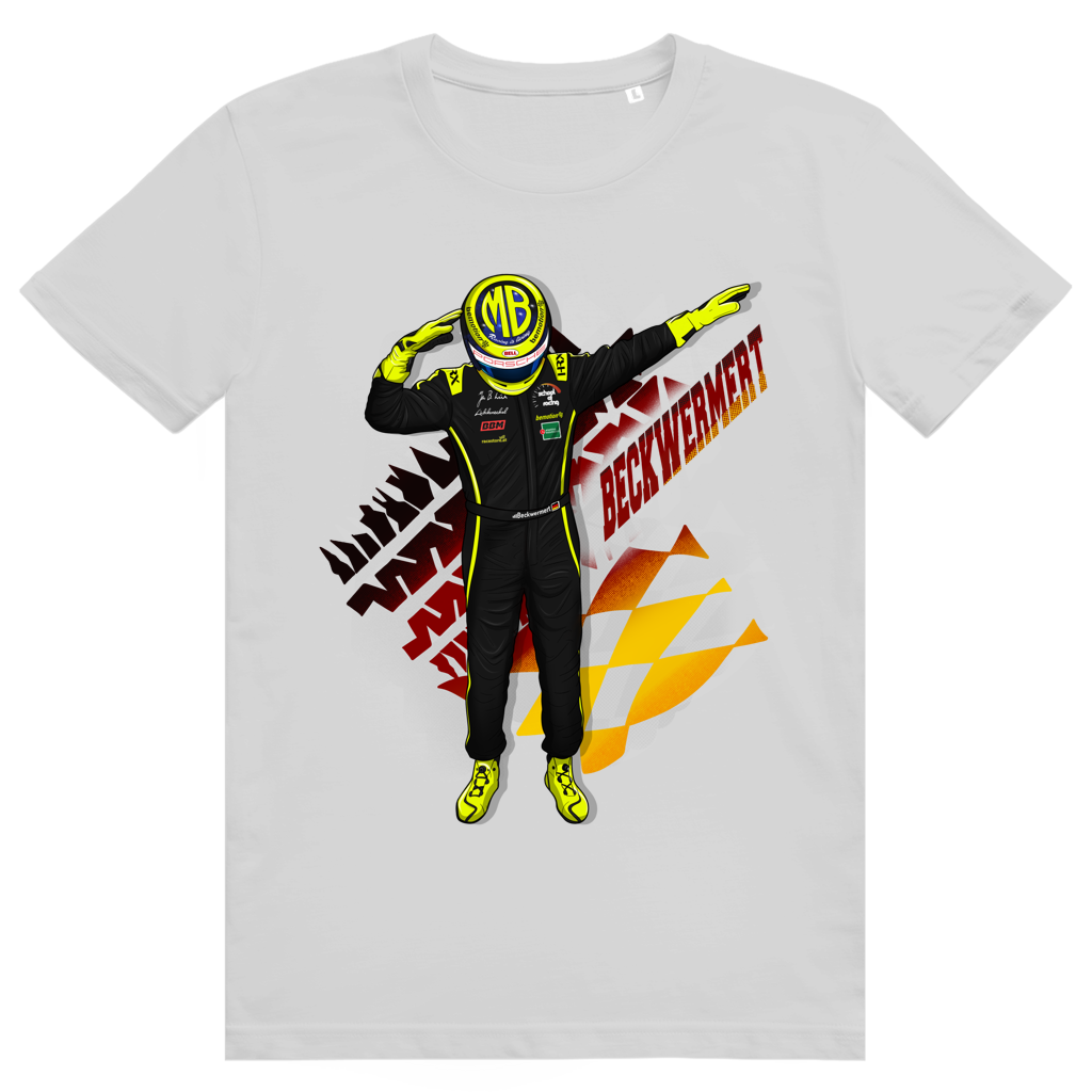 T-Shirt Rennfahrer M. Beckwermert