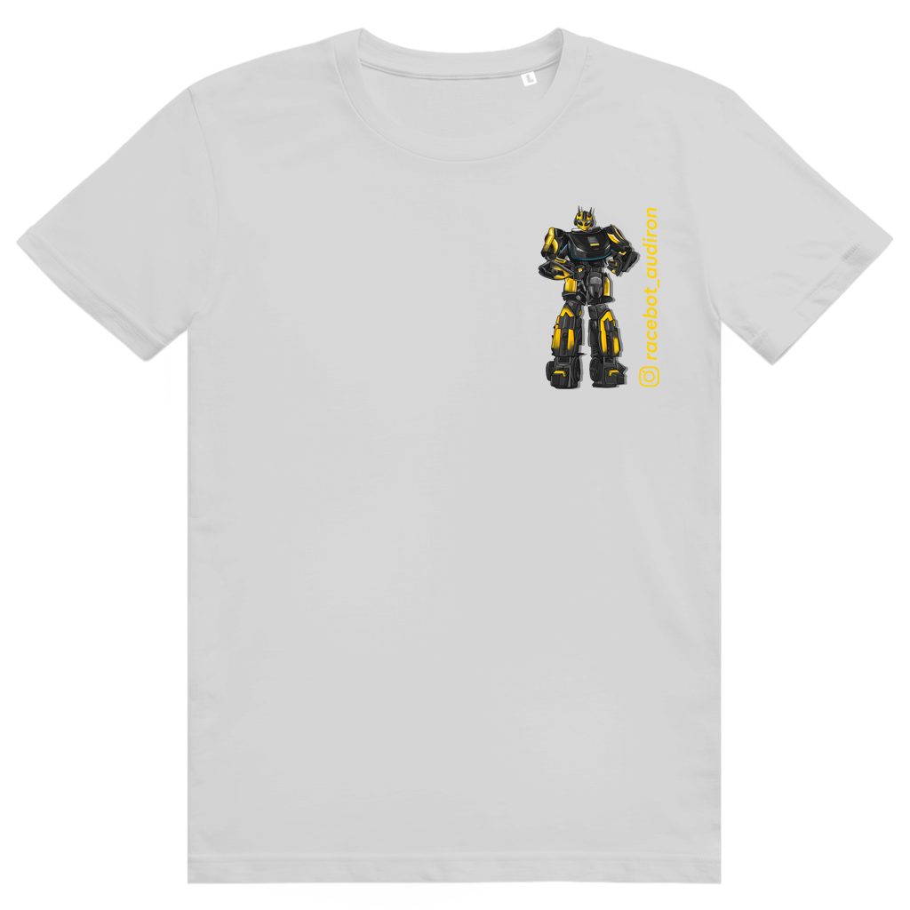 T-Shirt Racebot_Audiron gelber Helm
