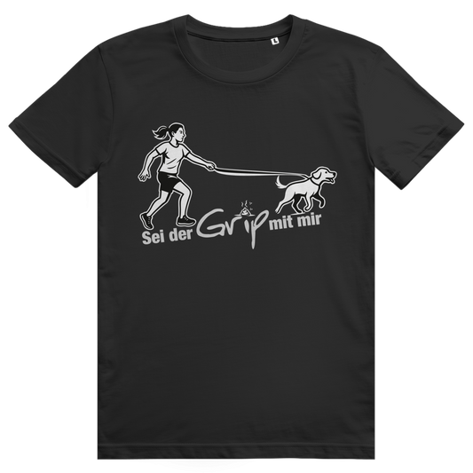 T-Shirt Grip Hund mit Frau