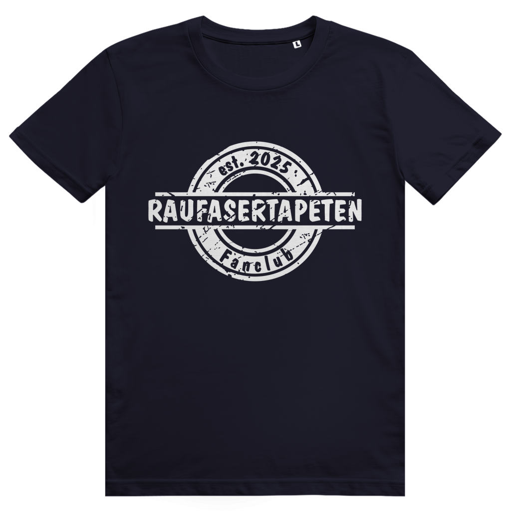 T-Shirt "Raufasertapeten Fanclub"