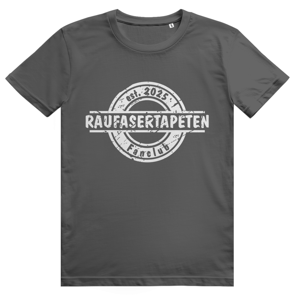 T-Shirt "Raufasertapeten Fanclub"
