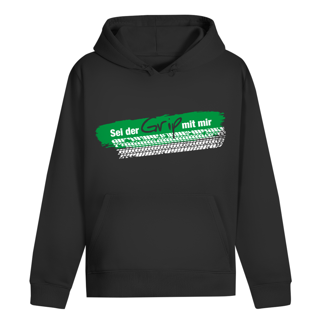 Hoodie Grip Deutsch Grün