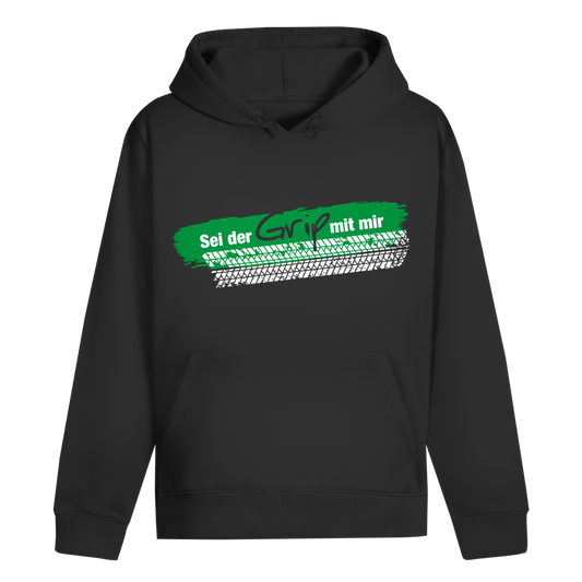 Hoodie Grip Deutsch Grün
