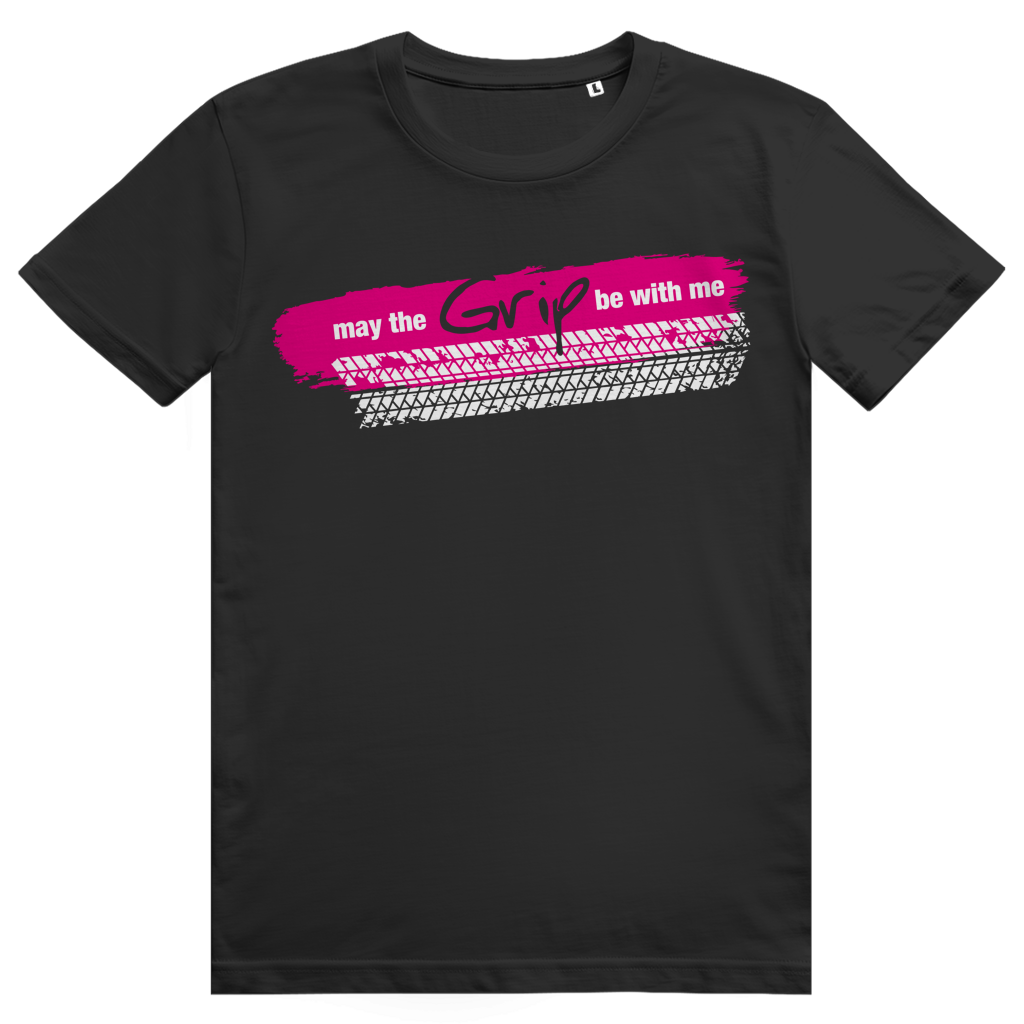 T-Shirt Grip Englisch Rosa