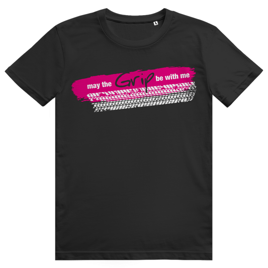 T-Shirt Grip Englisch Rosa