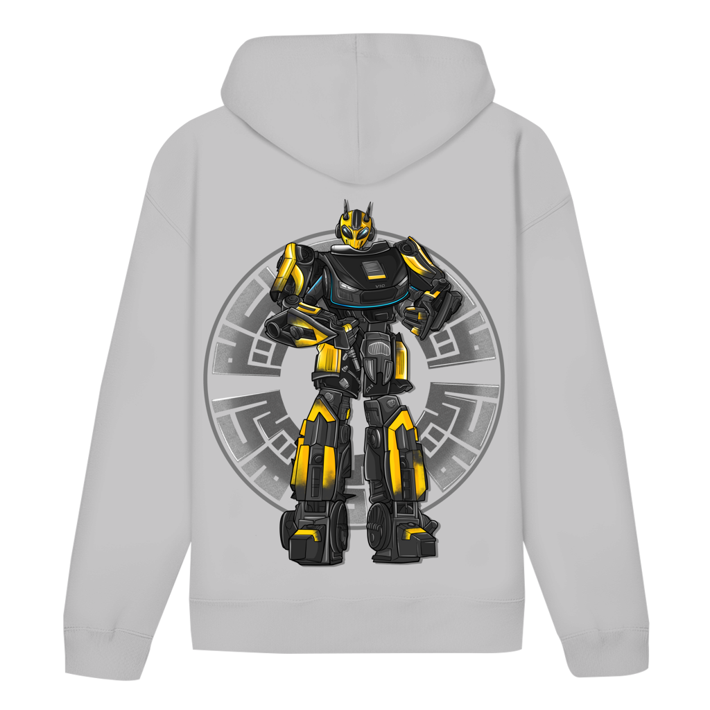 Hoodie Racebot_Audiron gelber Helm