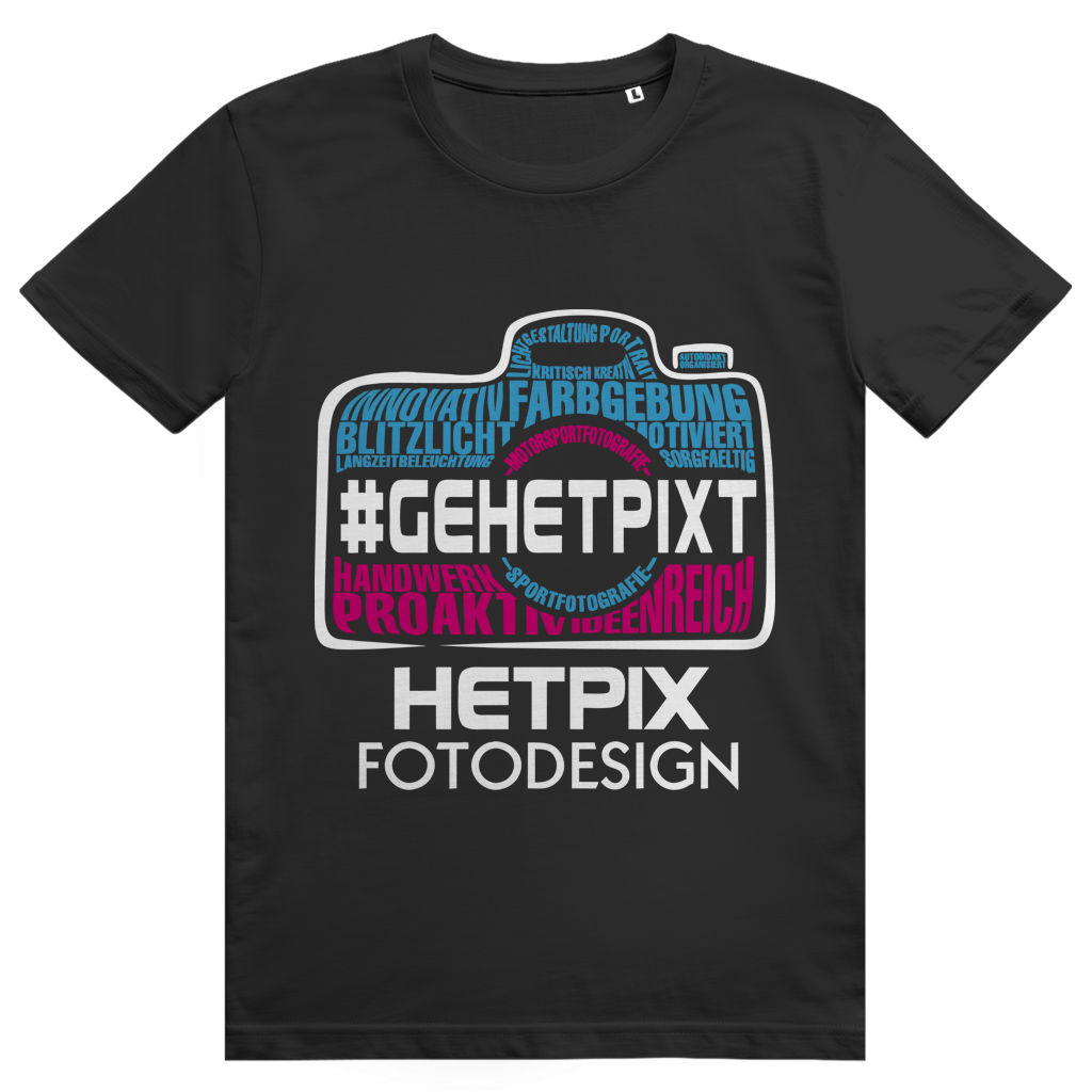 T-Shirt #gehetpixt Wordcloud